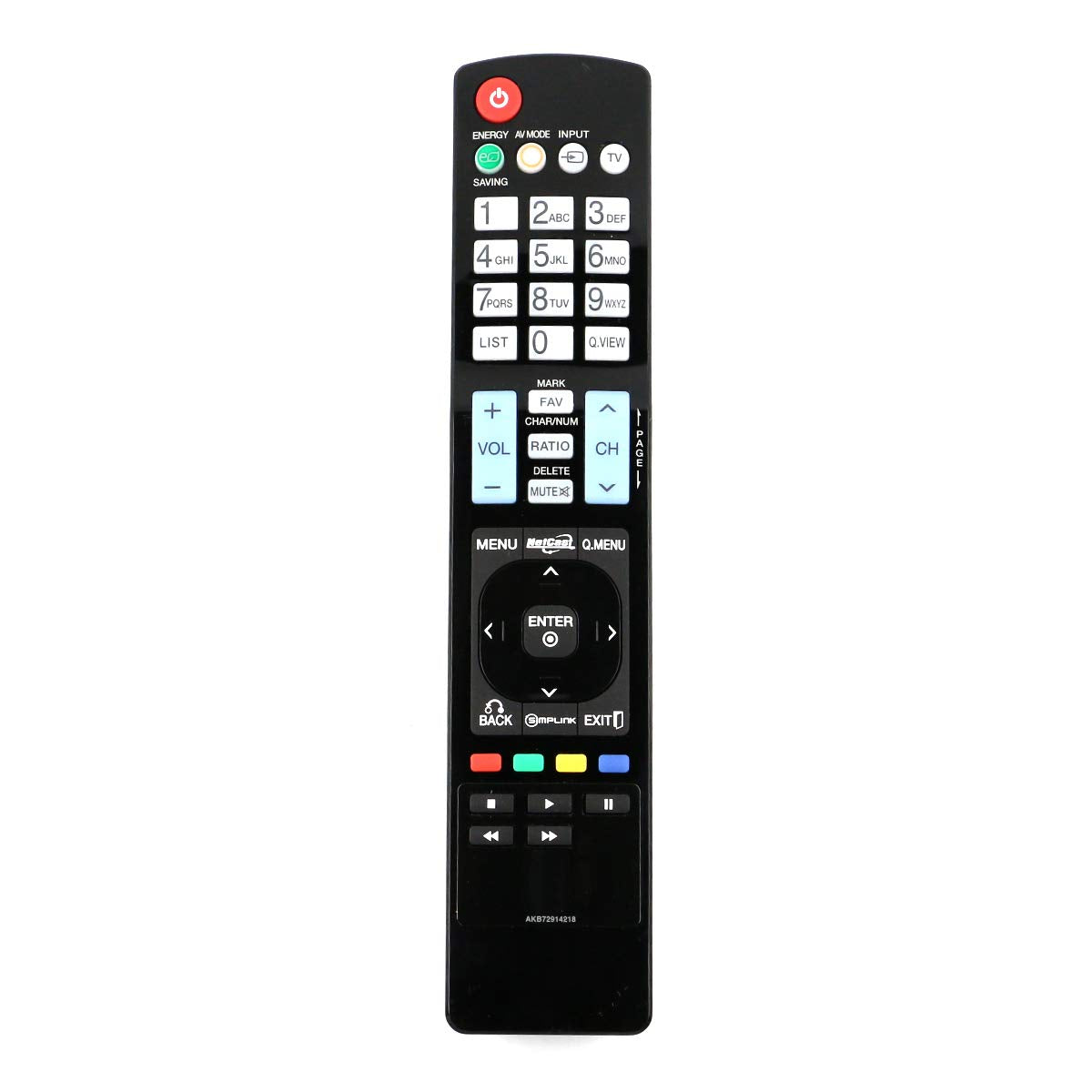 LG Remote Controller Assembly - AKB72914218