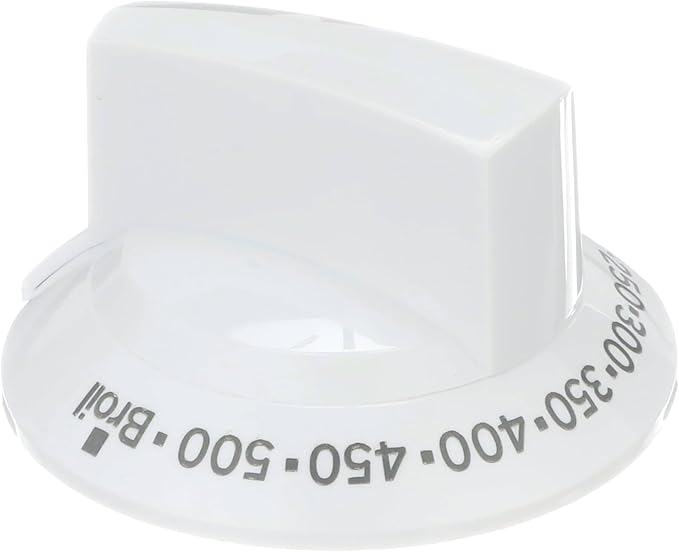 GE Range - Oven/Stove Temperature Control Knob (White JGBS30DEK5WW