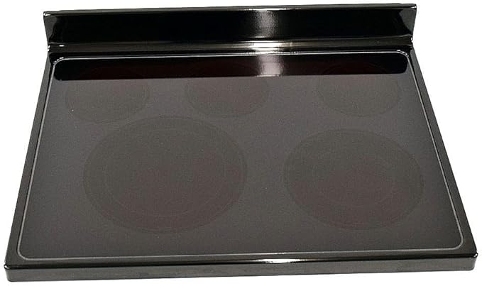 Whirlpool Oven and Cooktop Main Glass Cooktop Replacement W10651915