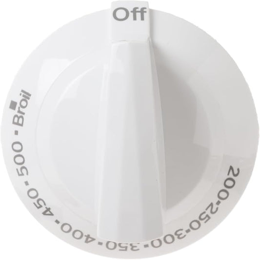 GE Range - Oven/Stove Temperature Control Knob (White JGBS30DEK5WW