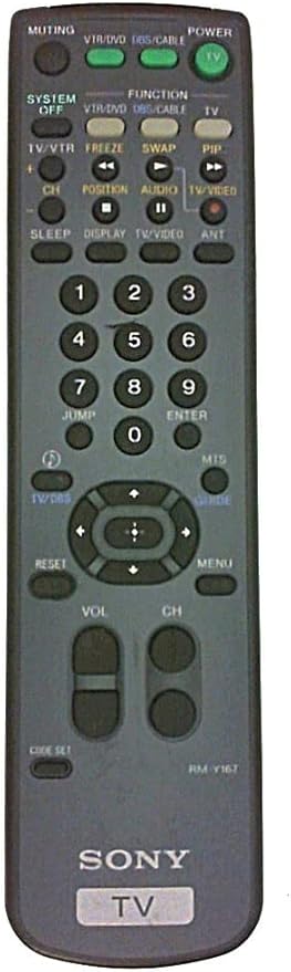 Sony Remote Control (Rmy167) - RMY167