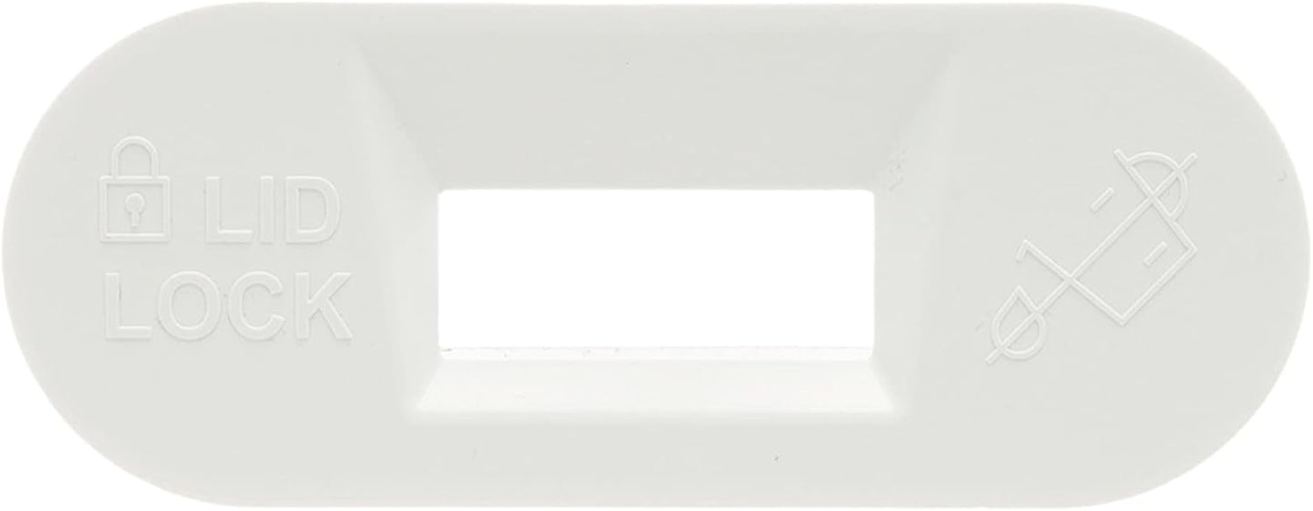 Maytag Washing Machine Lid Lock Bezel - White MVW7232HW0