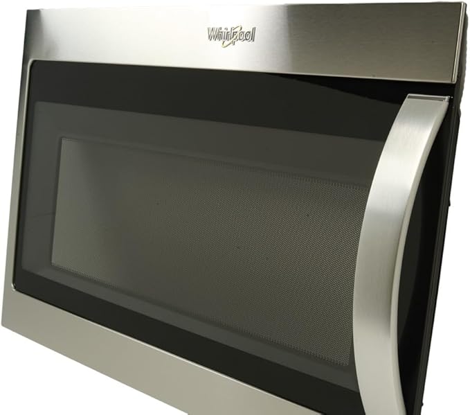 Whirlpool WMH31017HW3 Stainless Microwave Door Assembly