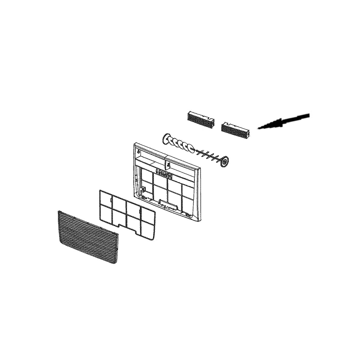 Electrolux Louver,Horizontal,Right - 5304483227
