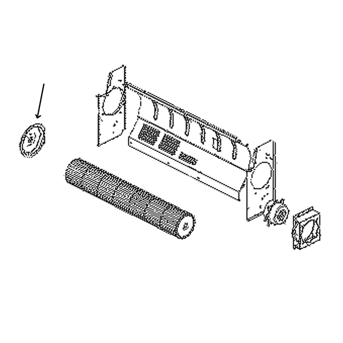 Electrolux Housing,Bearing Block - 5304483809
