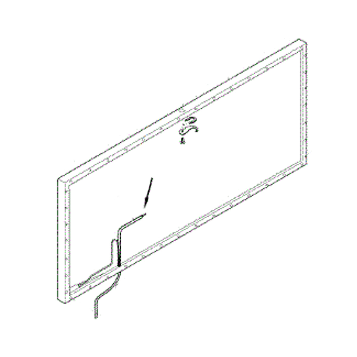 Electrolux Harness,Lid W/Led - 5304494134