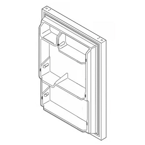 Electrolux Refrigerator Door,Complete,Sta - 5304497441