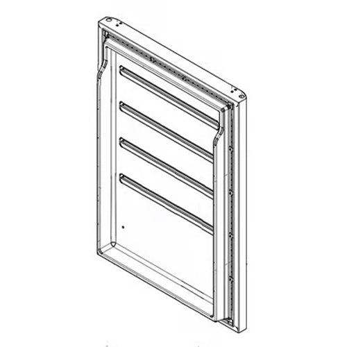 Electrolux Door-Refr,Black,Complete Assy - 5304499329