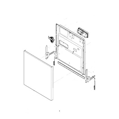 Electrolux Liner,Door Assy. - 5304502715