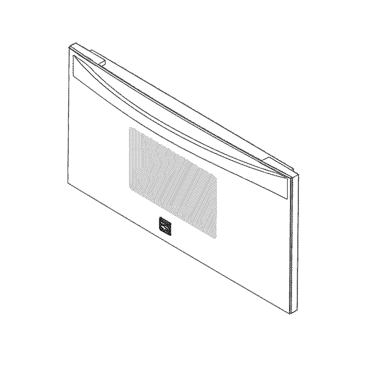 Electrolux Door Assembly,Complete,White - 5304503609