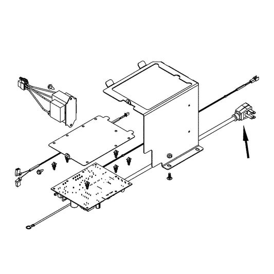 Electrolux Cord,Service,Drain Pump - 5304503838
