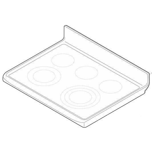 Electrolux Range Main Top (Black) - 5304508977