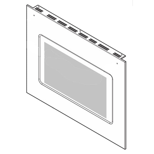 Electrolux Door Assembly,Outer,Black Stai - 5304510987