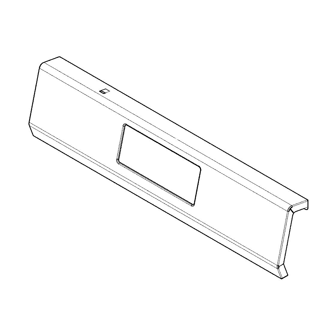 Electrolux Panel,Backguard,White,W/Clck B - 5304513132