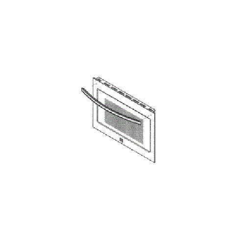 Electrolux Door Assembly,Outer,Black/Stai - 5304513381