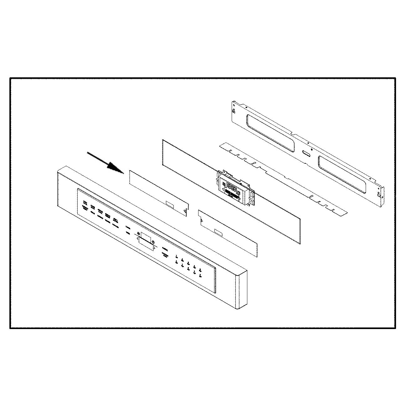 Electrolux Pc Board,Assembly,Ui - 5304515308