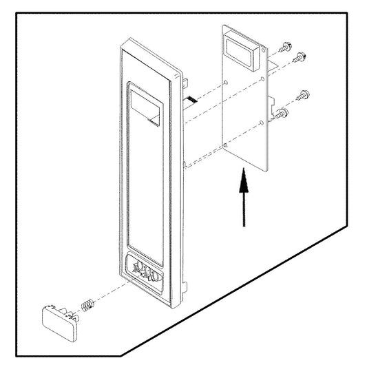 Electrolux Control Board,Assembly,Microwa - 5304516270