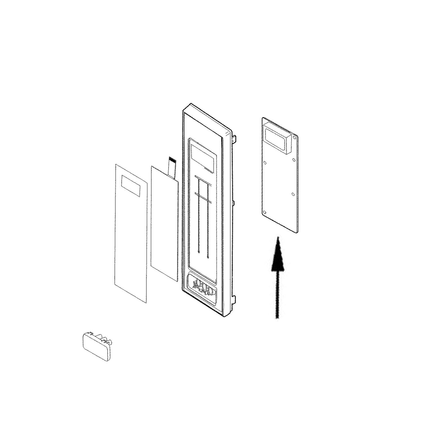 Electrolux Control Board,Printed Circuit - 5304516276