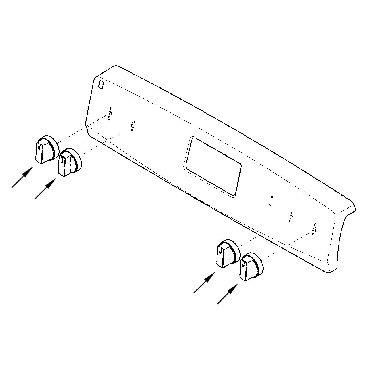 Dacor Part# 111809 Convection Heater Sheath (OEM)