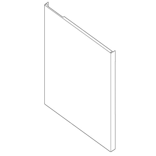 Electrolux Door,Outer,Black,W/Barrier - 5304517204