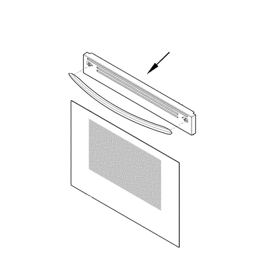 Electrolux Cap,Door Trim,Black - 5304517842