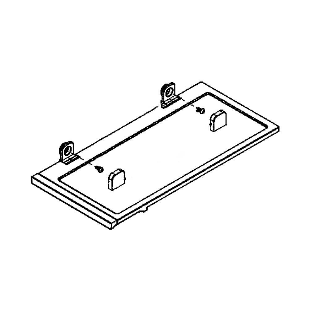 Electrolux Shelf Assembly,Flip Up,Glass - 5304519132