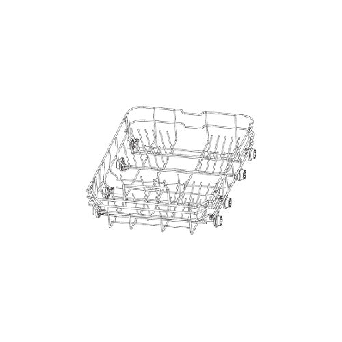 Electrolux Rack Assembly,Lower,W/Rollers - 5304519286