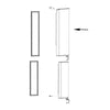 Frigidaire Part# 5304519519 Door Assembly (Fridge, Stainless) - Genuine OEM