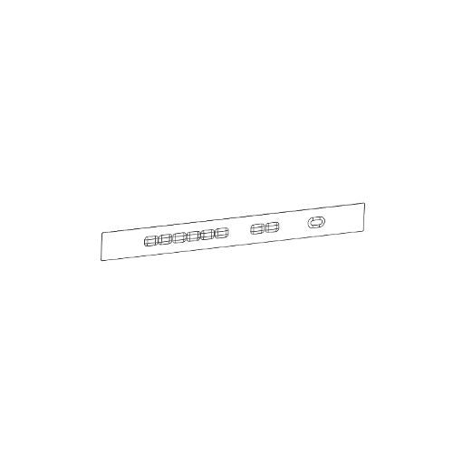 Electrolux Overlay,Control Panel,Black - 5304519933