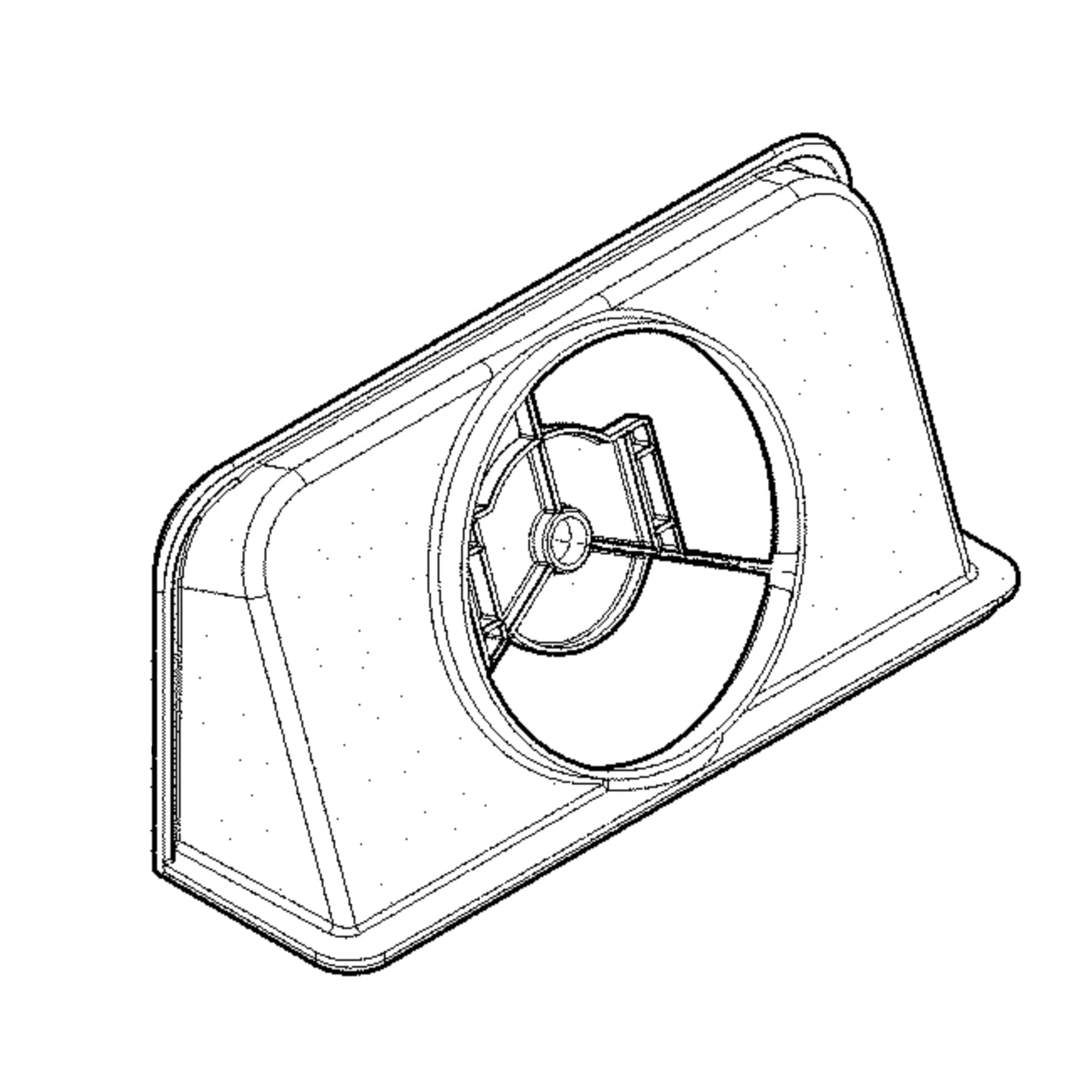 Electrolux Shroud-Evap Fan Mtg,W/Seal - 5304521275