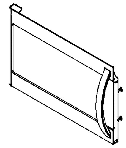 Electrolux Door Assembly,Complete,Stainle - 5304522787