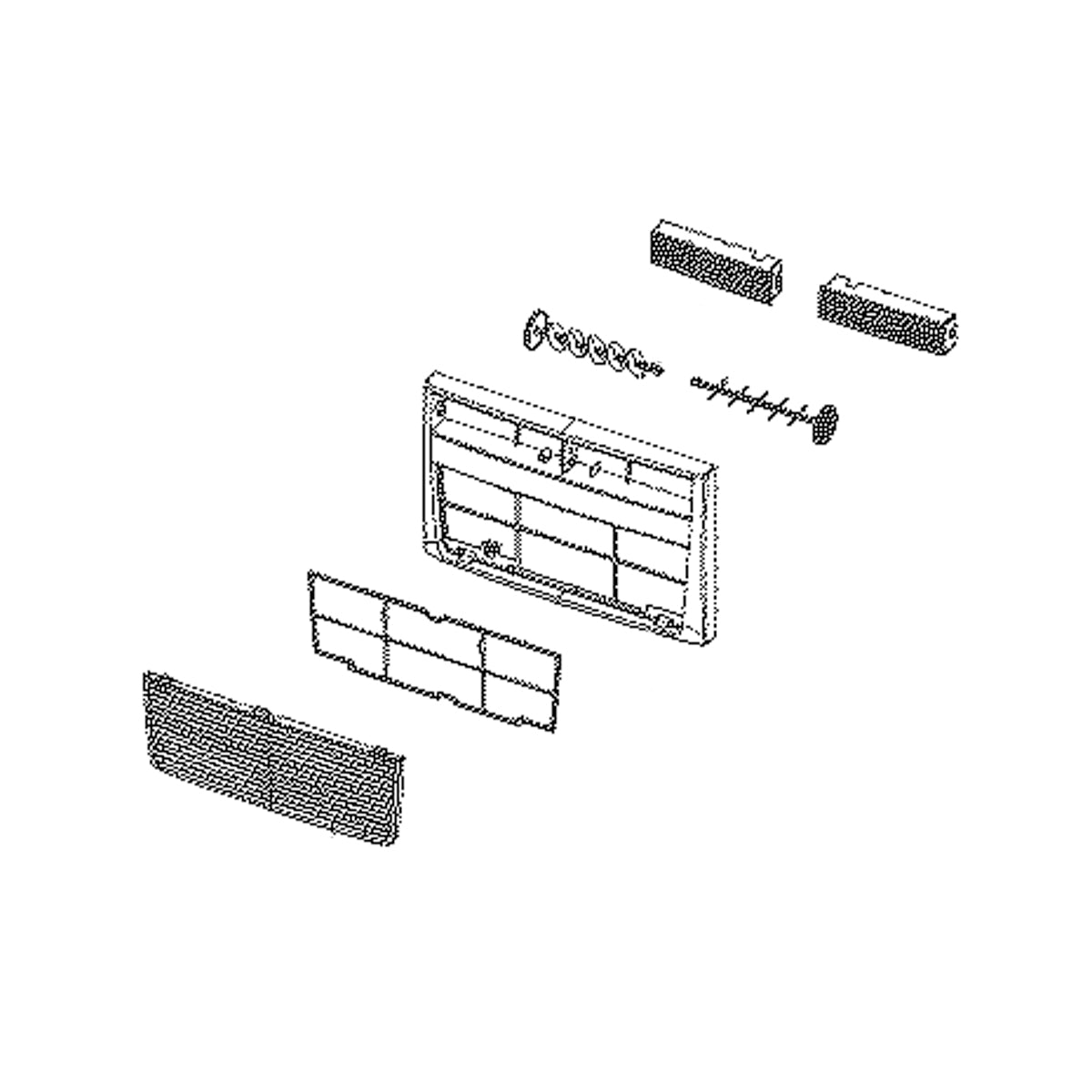 Electrolux Front Assembly,Complete Panel - 5304525544