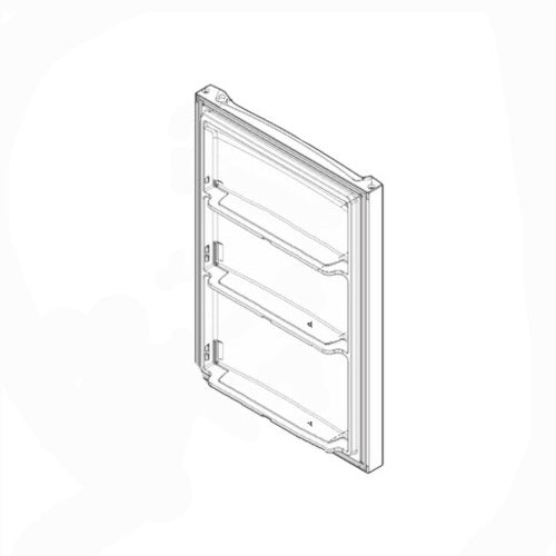 Electrolux Door,Refr,Ss,W/ Gasket - 5304525762
