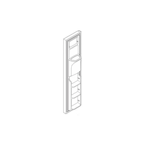 Electrolux Door Assembly,Freezer,White - 5304526134