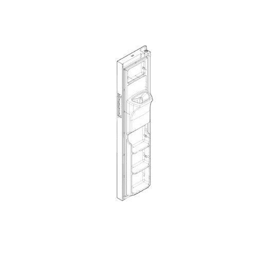 Electrolux Door Assembly,Freezer,Black St - 5304526135