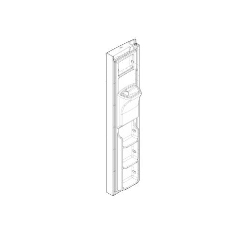 Electrolux Door Assembly,Freezer,Black St - 5304527004