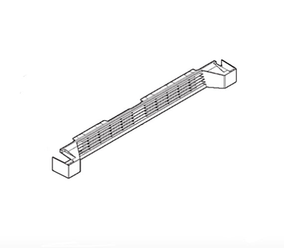 Electrolux Grille/Kickplate,White - 5304527151