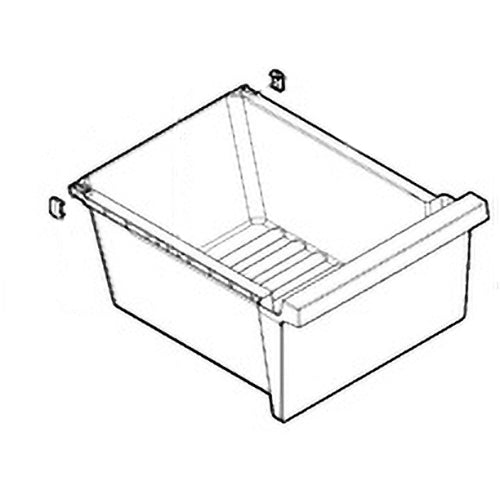 Electrolux Crisper Pan,Upper,W/Slide Clip - 5304527211