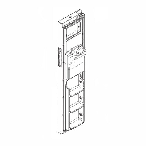 Electrolux Door Assembly,Freezer,Stainles - 5304527274