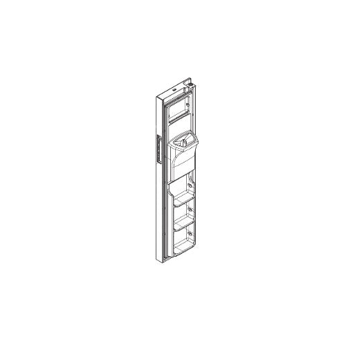 Electrolux Door Assembly,Freezer,White - 5304527276