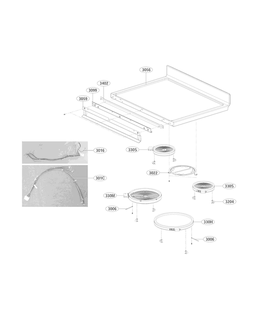 LG Part# MAL62963701 Barrier Assembly - Genuine OEM