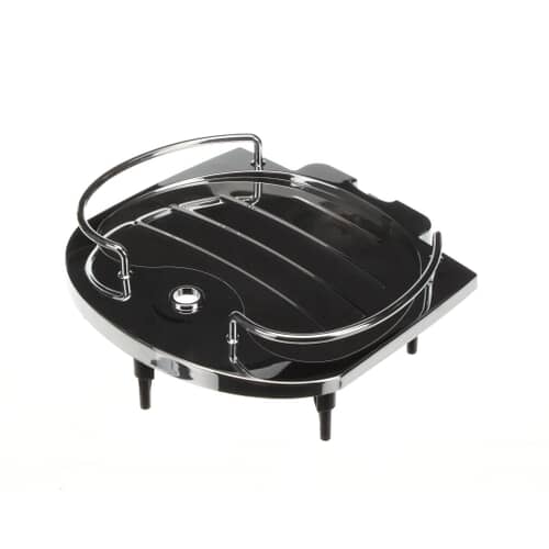 Delonghi Part# 5513200219 Plate Cover Assembly (Chrome) - Genuine OEM