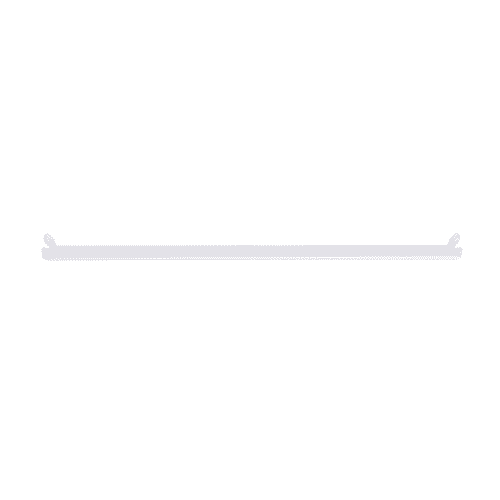 Blomberg Part# 5755300200 Glass Shelf Back Profile - Genuine OEM