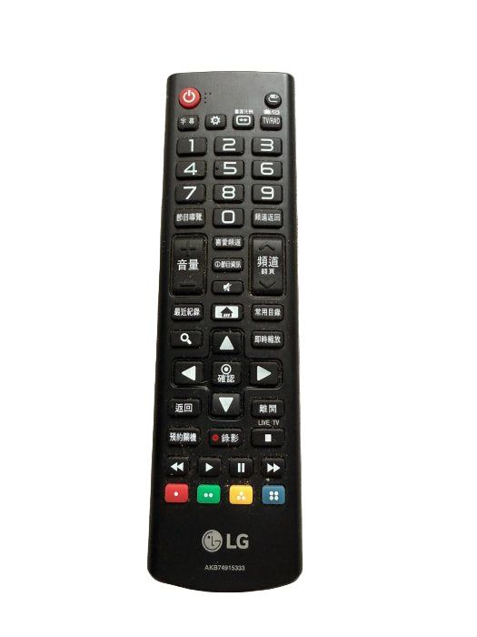 Lg Remote Controller Assembly - AKB74915333
