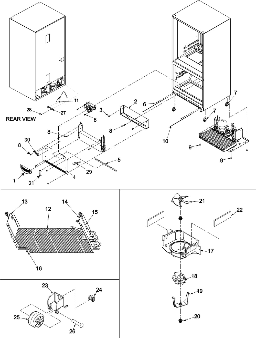 Whirlpool Defrost Thermostat WP67003426