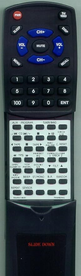 Panasonic Remote Control - RAK-RX118WH