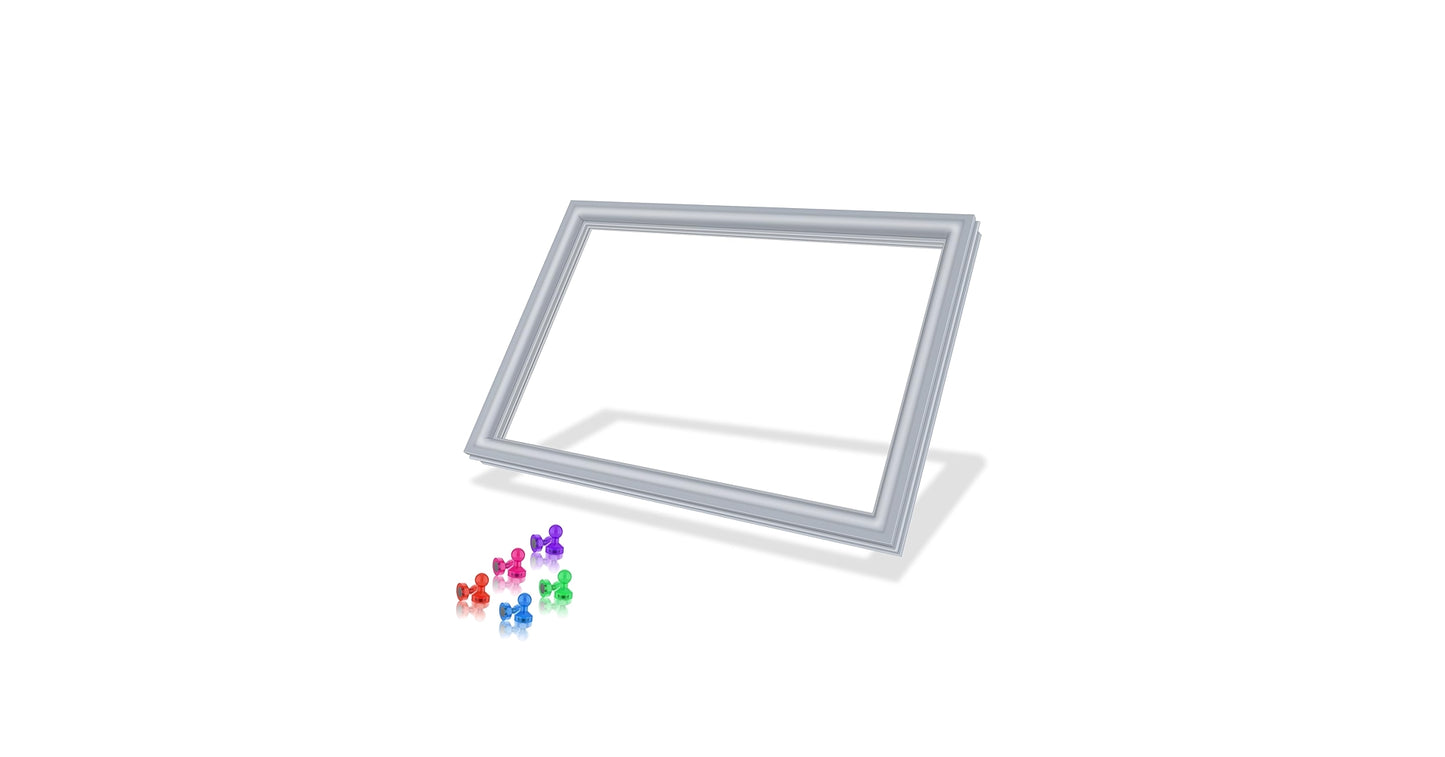 LG Refrigerator Freezer Door Gasket - Gray LDCS24223W/02
