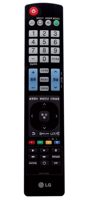 LG Remote Controller Assembly - AKB73275641