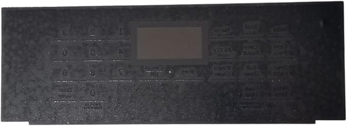 GE Range - Oven/Stove Touchpad Control Panel Overlay - Dark Gray JGS760EP2ES