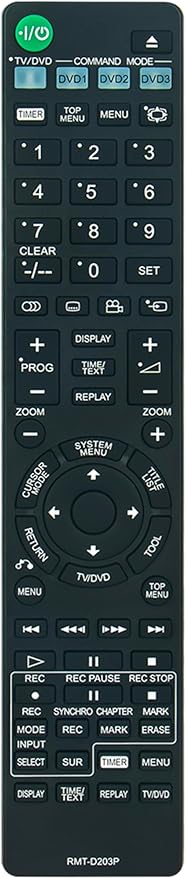 Sony Remote Control (Rmt-D20 - 1-477-804-11